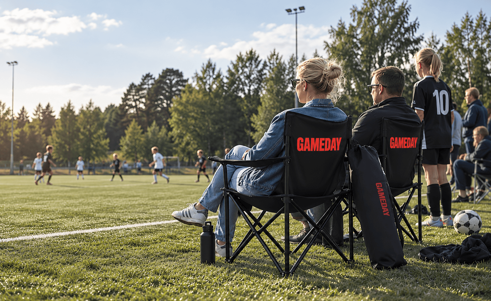 GAMEDAY matchstol detaljvy