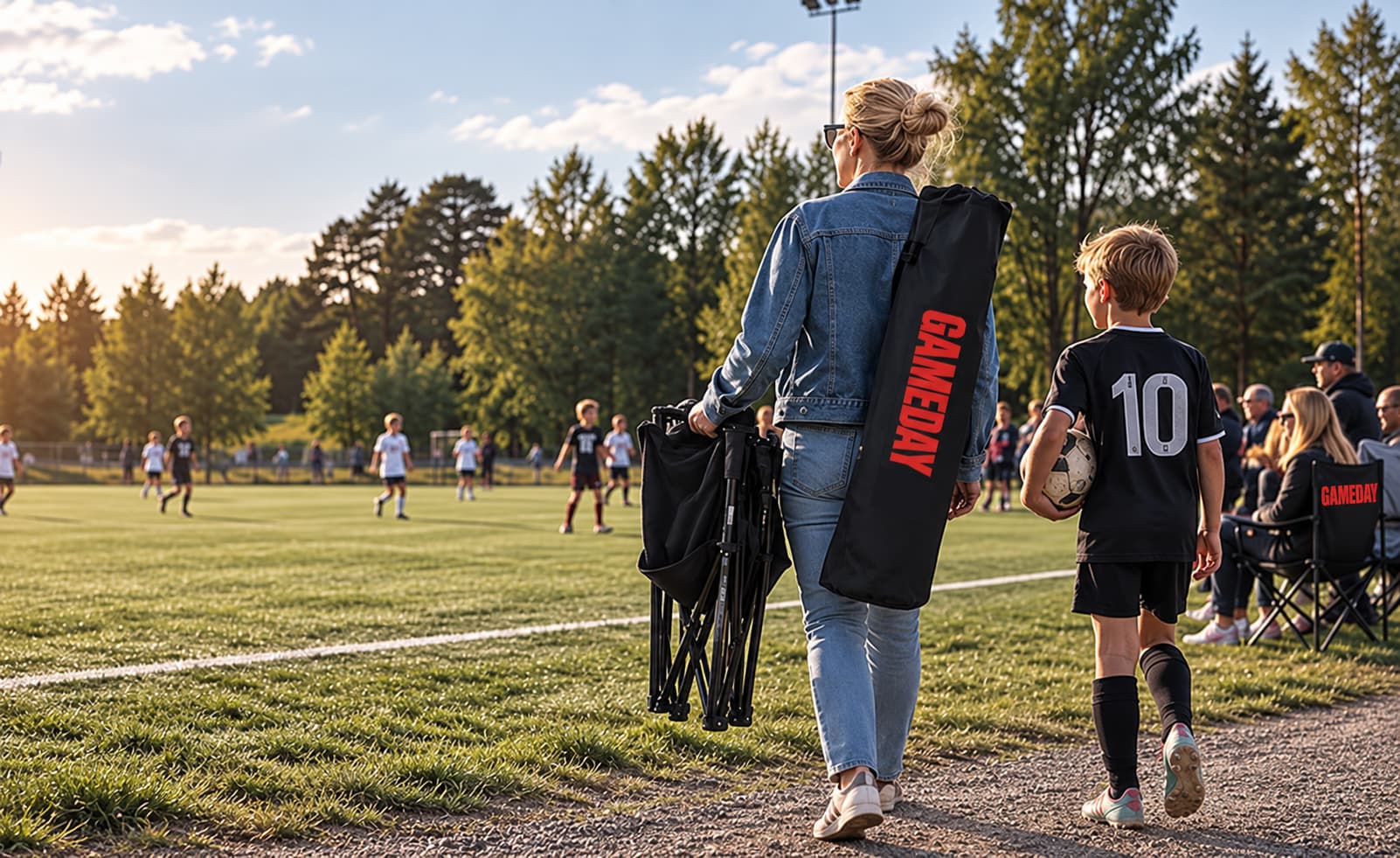 GAMEDAY matchstol bärväska
